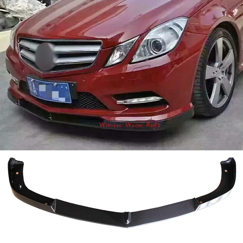 W207 спойлер для переднего бампера диффузор Benz C207 E200 E260 E350 купе автомобильный
