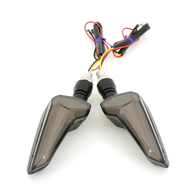 Светодиодная сигнальная лампа DERI для мотоцикла 1 пара Световых указателей
