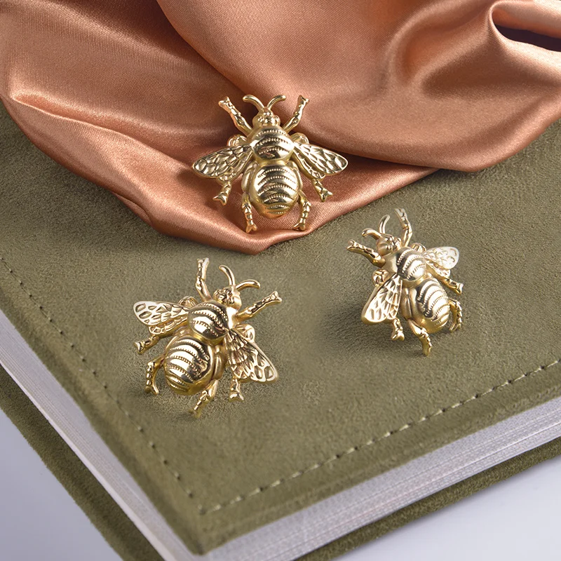 Дверная ручка smornit Bee латунная Золотая Мебельная для кухонного шкафа ящика