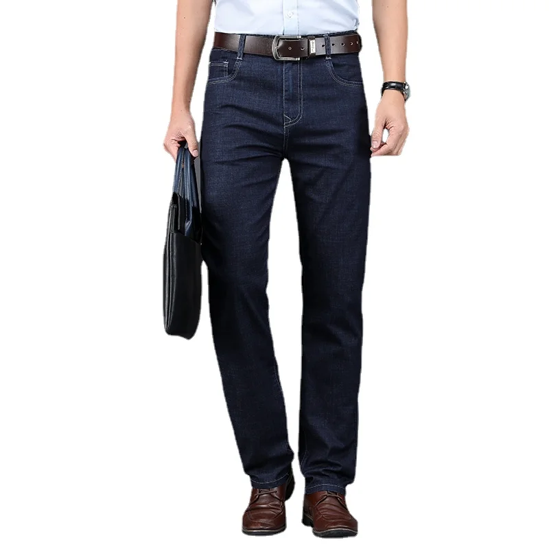 

Men Classic Jeans Jean Homme Pantalones Hombre Men Mannen Soft Black Biker Masculino Denim Overalls Mens Pants