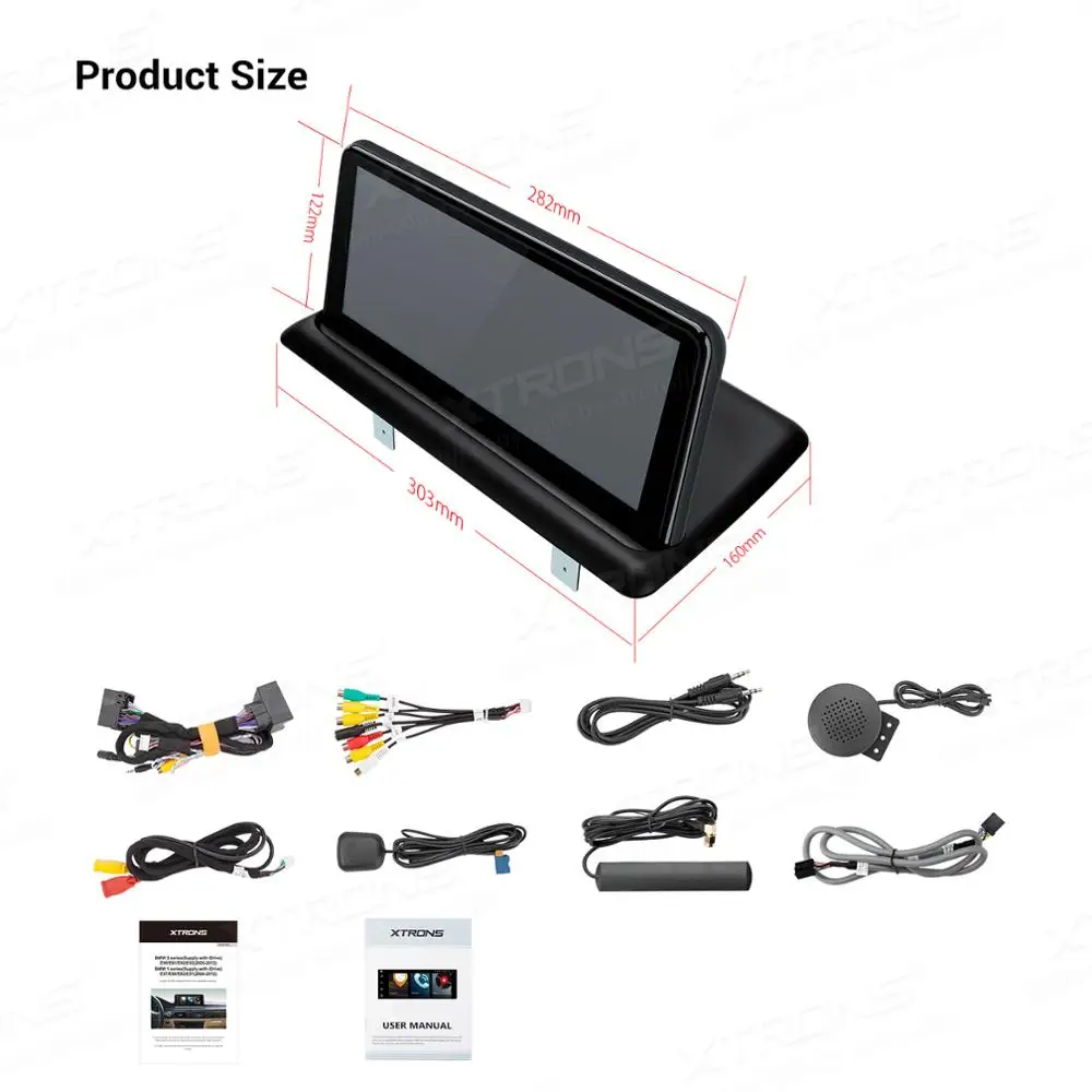 XTRONS 10 25 ''IPS Qualcomm Android 0 автомобильное радио CD плеер GPS Bluetooth 5 для BMW 1 серии E81 E82 E87