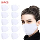 1510 шт. хлопковые стирающиеся эластичный ушной уход за кожей лица дыхательная маска многоразовая хлопковая маска для губ белая маска для взрослых; Модная ткань