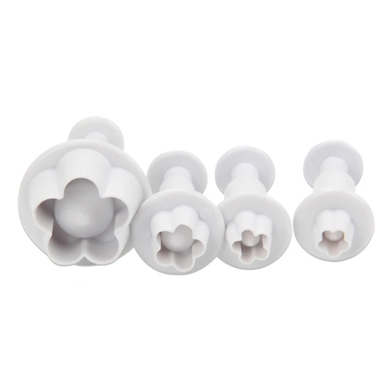 4 шт./компл. цветочный пресс выдавливаемый Плунжер цветение сливы сделай сам