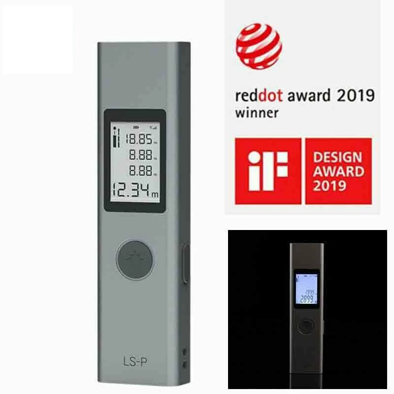Новейшая модель В наличии Youpin Duka 40 м лазерный дальномер LS P USB быстрой зарядки