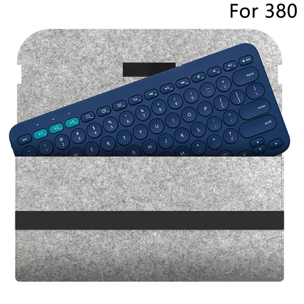 Фетровый чехол для клавиатуры Logitech K480 компактный защитный гибкий аксессуары