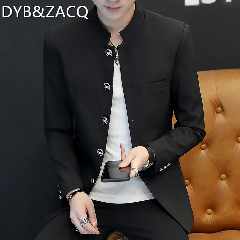 Мужская индивидуальная куртка с воротником стойкой молодежная Красивая