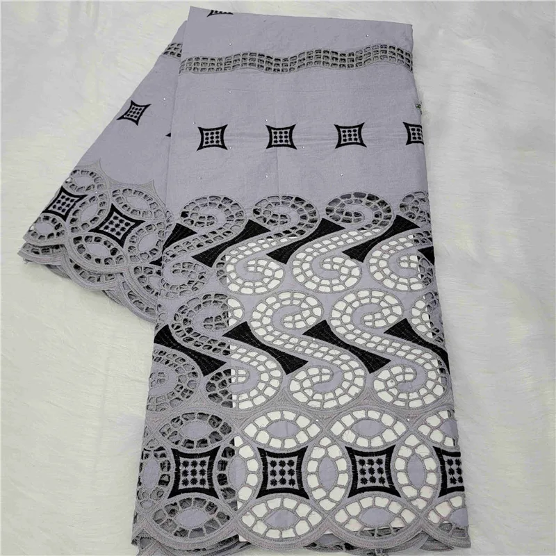 

5 Y Swiss lace fabric 2021 heavy beaded embroidery African lace fabrics cotton fabric Swiss voile Dry lace in Switzerland HL5101