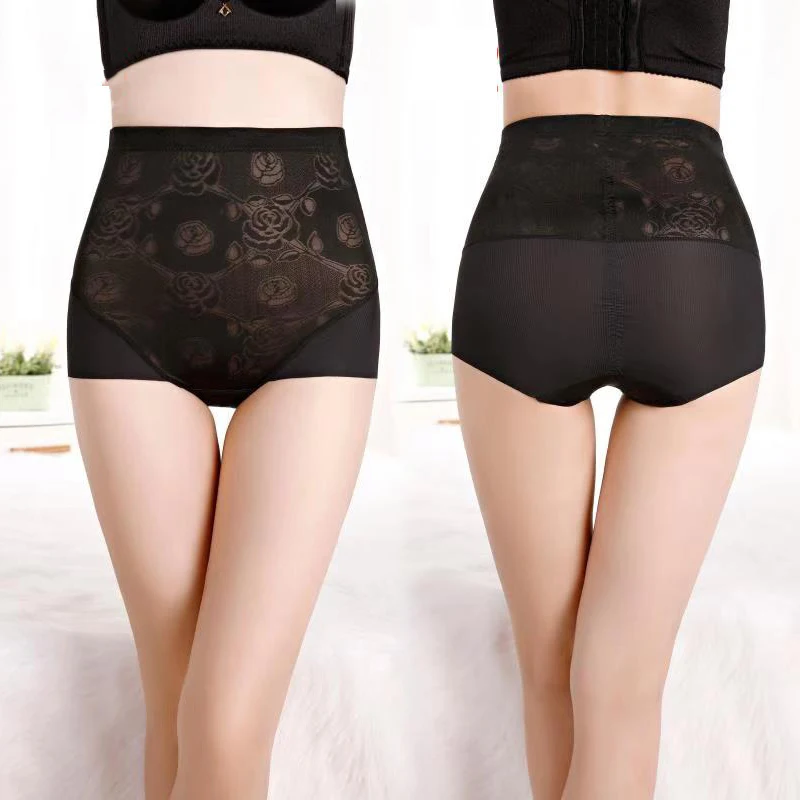 

Sexy Women mid Waist Shaping Panties Breathable Body Shaper Slimming Tummy Underwear panty shapers health lose weight panties