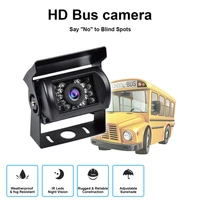 led lights bus truck car rear view camera systems reversing aid 120 degree car backup reverse night vision wide angle camera