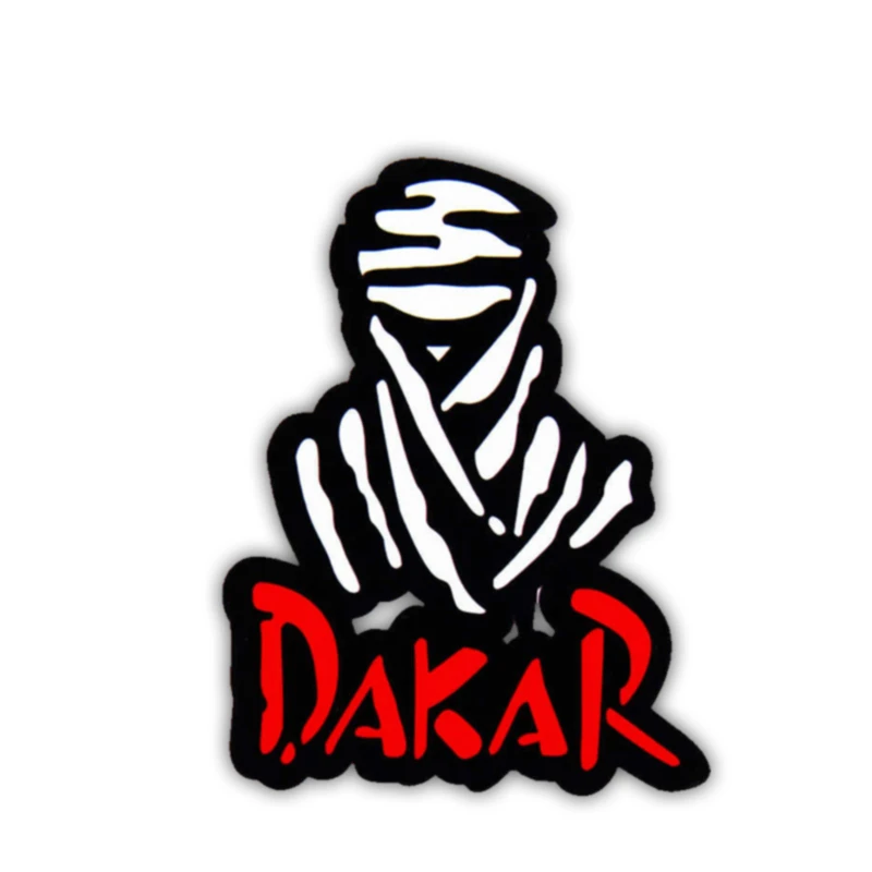 

Creative Car Stickers for Dakar Rally Auto Moto Racing Anime Funny JDM Car Wrap Bumper Trunk Truck Graphics 10cm X 13cm