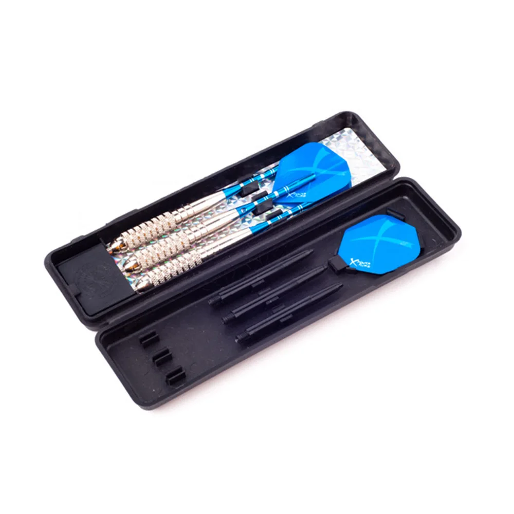 

3Pcs 23g Professional Darts Stainless Steel Tip Silver Plated Barrel Aluminum Shaft PET Flight Competition Training Dart
