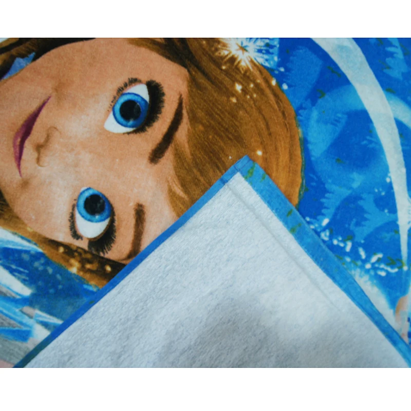 Disney 100% хлопок голубое Холодное сердце Эльза Анна Олаф женское летнее пляжное