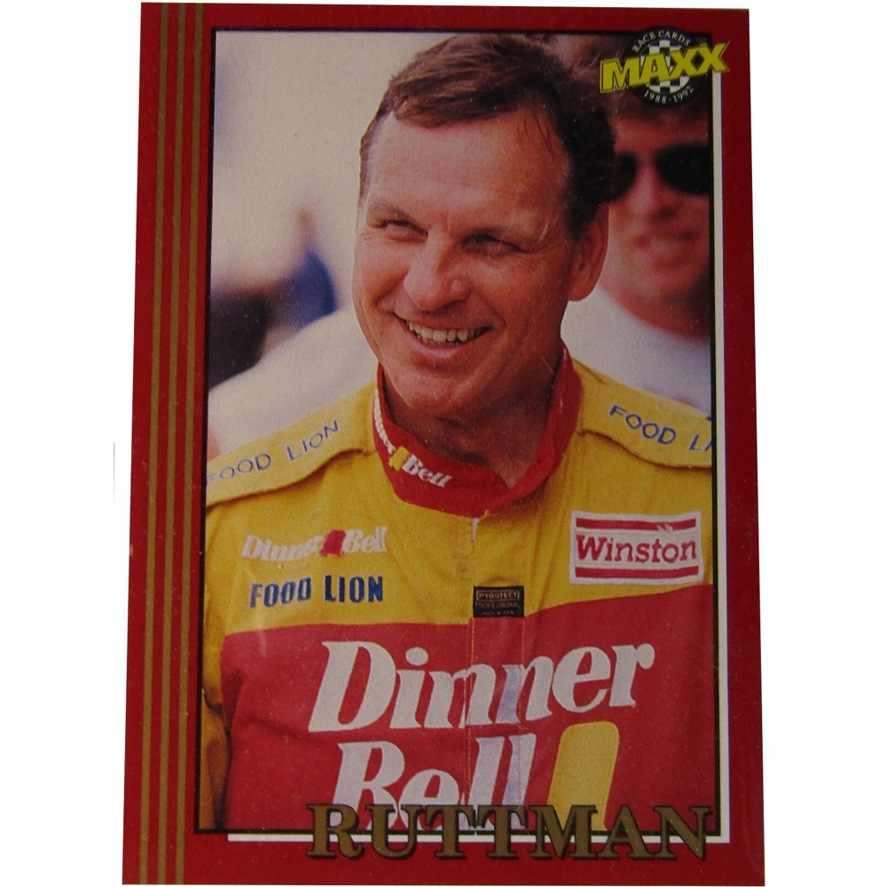 Maxx 1992 Коллекционная карточка Nascar №75 Joe Ruttman |