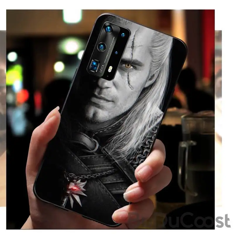 

The Witchers game Phone Case for huawei P40 pro lite P8 P9 P10 P20 P30 psmart 2019 2017 2018