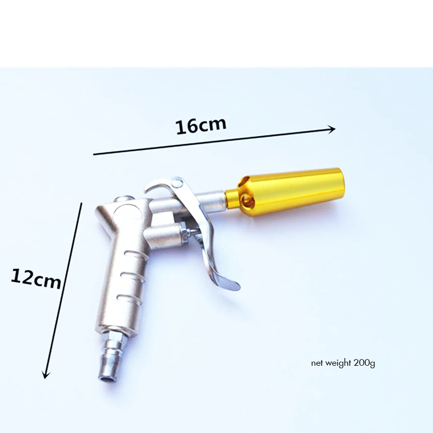 

Industrial Air Blow Gun with Aluminum Air Flow Nozzle, High Flow Dust Cleaning Air Blower Pneumatic Air Compressor Accessory