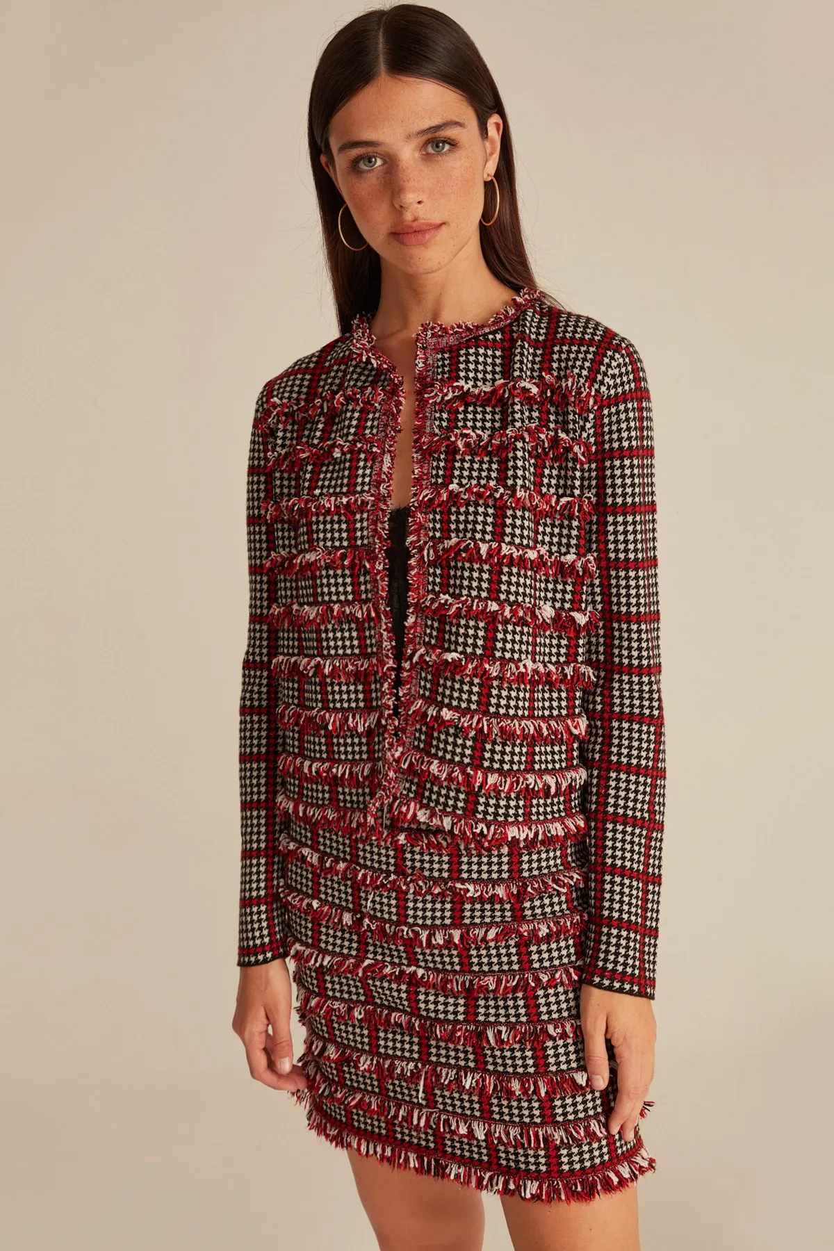 Лома шаблон кистями камень Кнопка свитер куртка Мульти|Женские куртки| |