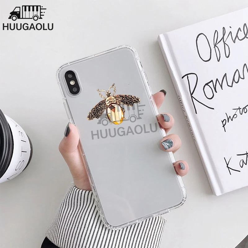 Роскошный чехол с Пчелкой для Xiaomi Redmi Note 9 9S 8 Pro 8T 7 7A 6A Etui Coque Huawei P20 P30 Lite Honor 10i 10 20 9X 8A |