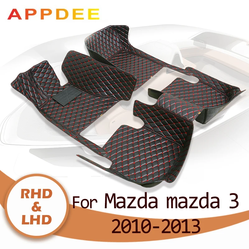 Фото Автомобильные коврики APPDEE для mazda 3 2010 2011 2012 2013 автомобильные накладки
