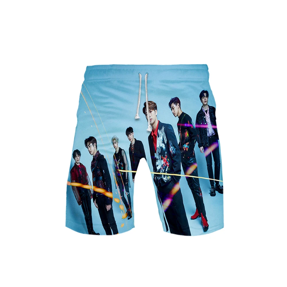 

GOT7 3D print Beach cool Summer shorts Basic Fashion high Street Casual Popular kpop Shorts man pant Hipster