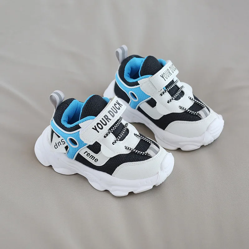 

1 2 3 6 Year Soft Bottom Autumn Child Girl Unisex Sneakers Baby Sports Shoes For Kids Boy Fashion Mesh Non-Slip Casual Shoe 2021