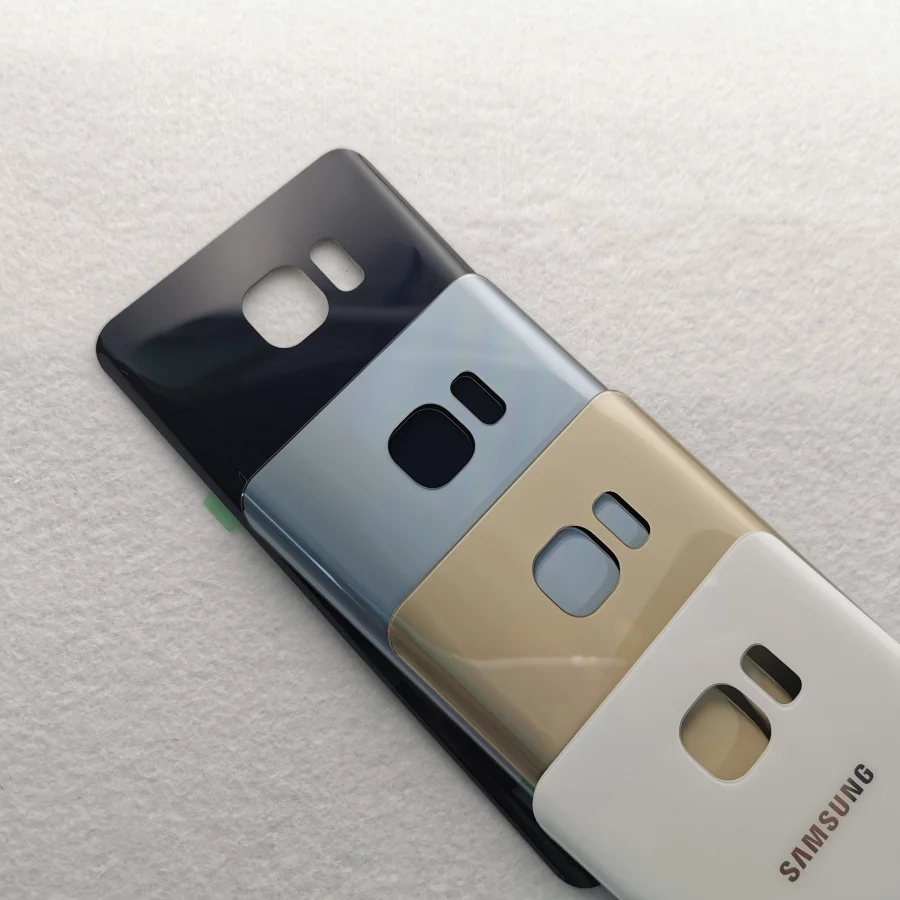 SAMSUNG Galaxy Note 5 оригинальная задняя крышка для аккумулятора 3D стеклянная корпуса N920