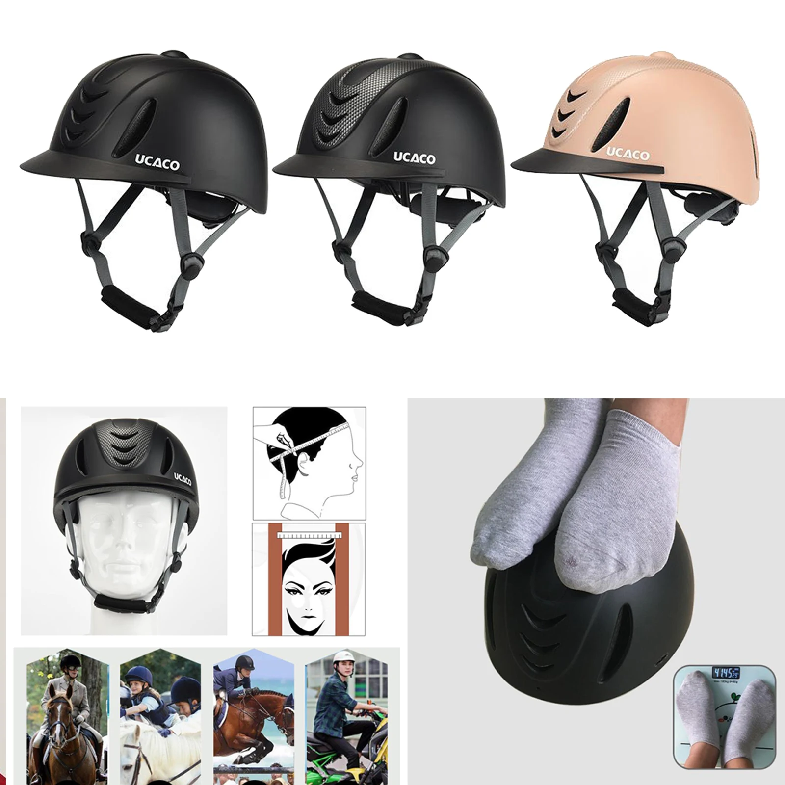 Horse Riding Head Cap Sport Equestrian Helmet Lightweight Tough And Durable Kids Horse Riding Helmet Kask Equestrian Helmets