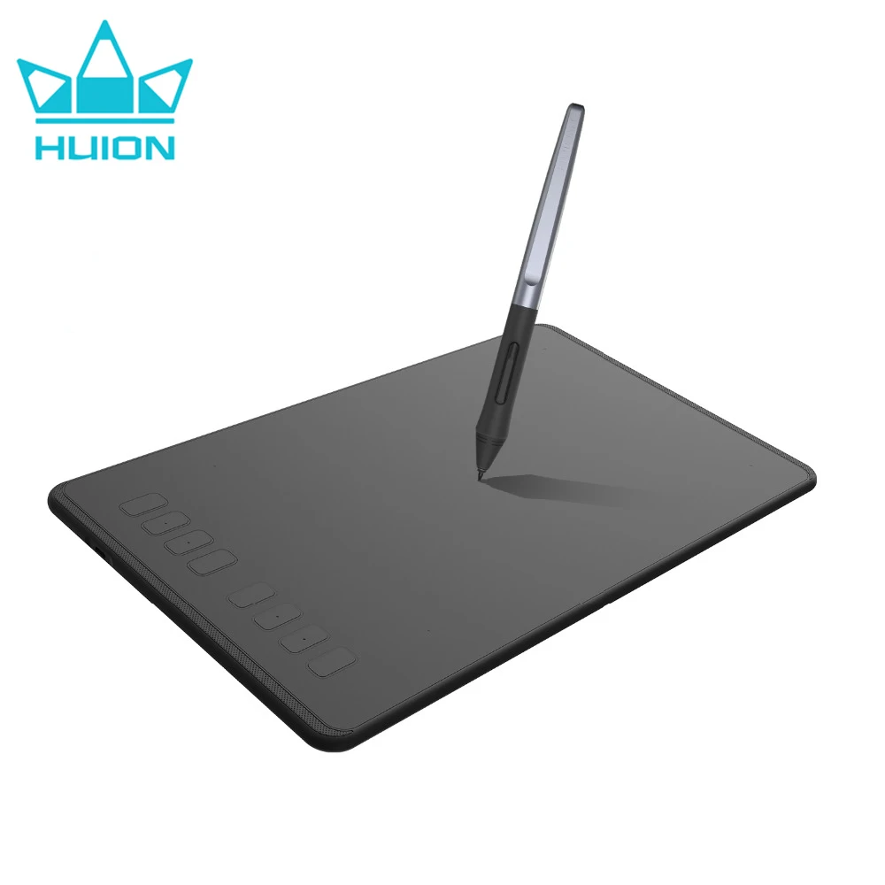 

Графический планшет HUION H950P, 9 дюймов, 8 нажатий клавиш, цифровой планшет для рисования с 8192 уровнями, безбатарейный стилус, функция наклона