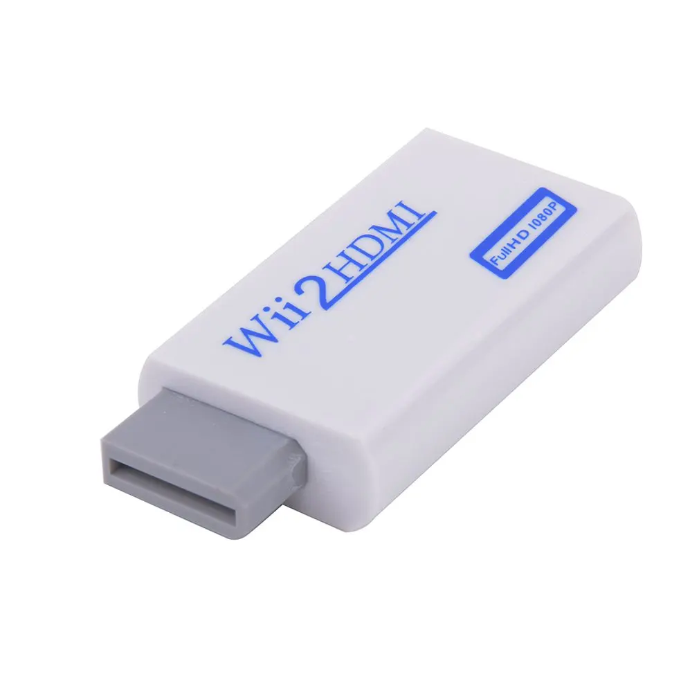 Для wii к HDMI конвертер Поддержка FullHD 720P 1080P 3,5 мм аудио wii 2HDMI адаптер для HDTV wii конвертер дропшиппинг