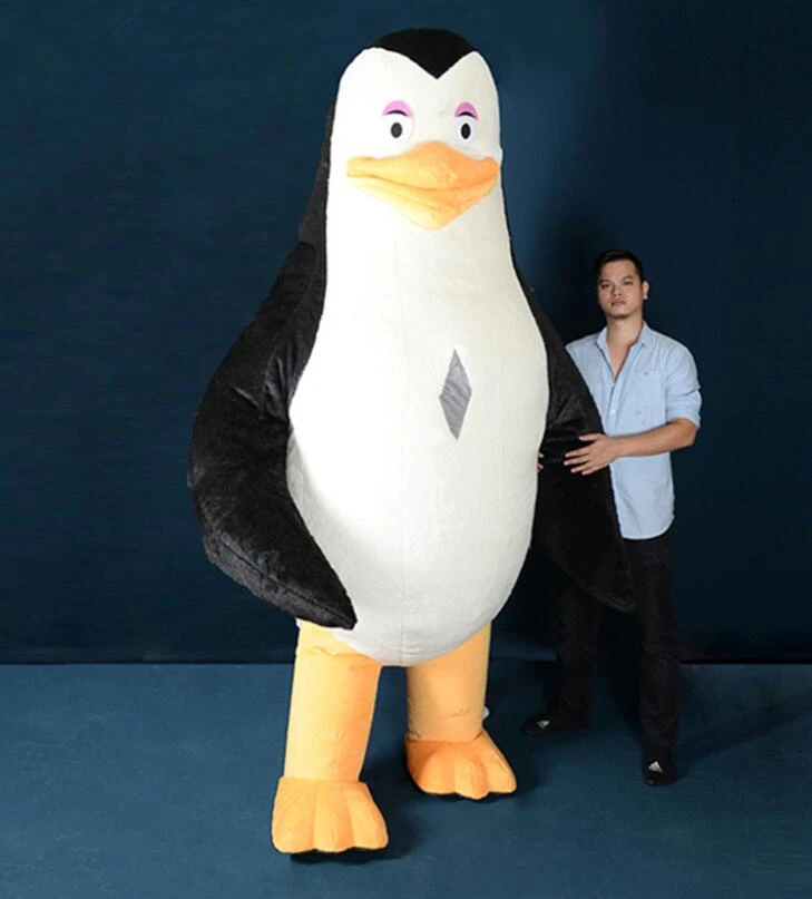 Хэллоуин надувная Пингвин маскарадный костюм для взрослых Косплэй Вечерние игры