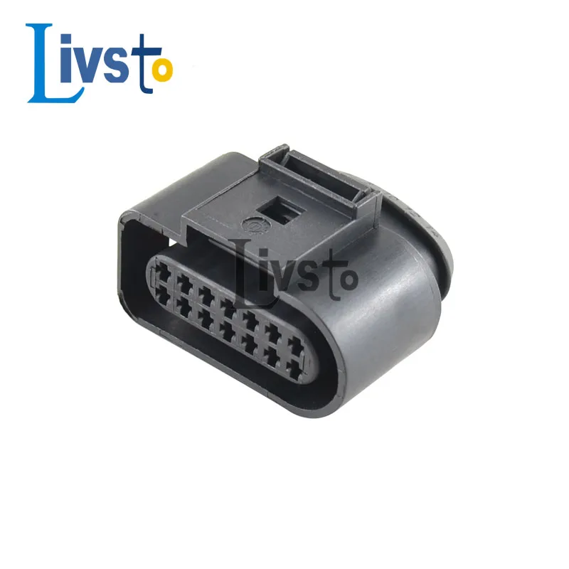 

5 Set 14 Pin Automotive Wire Harness Connector Socket Plug for VW AUDI Touran Touareg Transporter Golf Jetta Passat 6X0973717