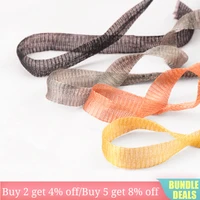 one meter 1 2cm width flexible copper wire mesh for choker necklace makingearring accessories jewelry findings 9 colors