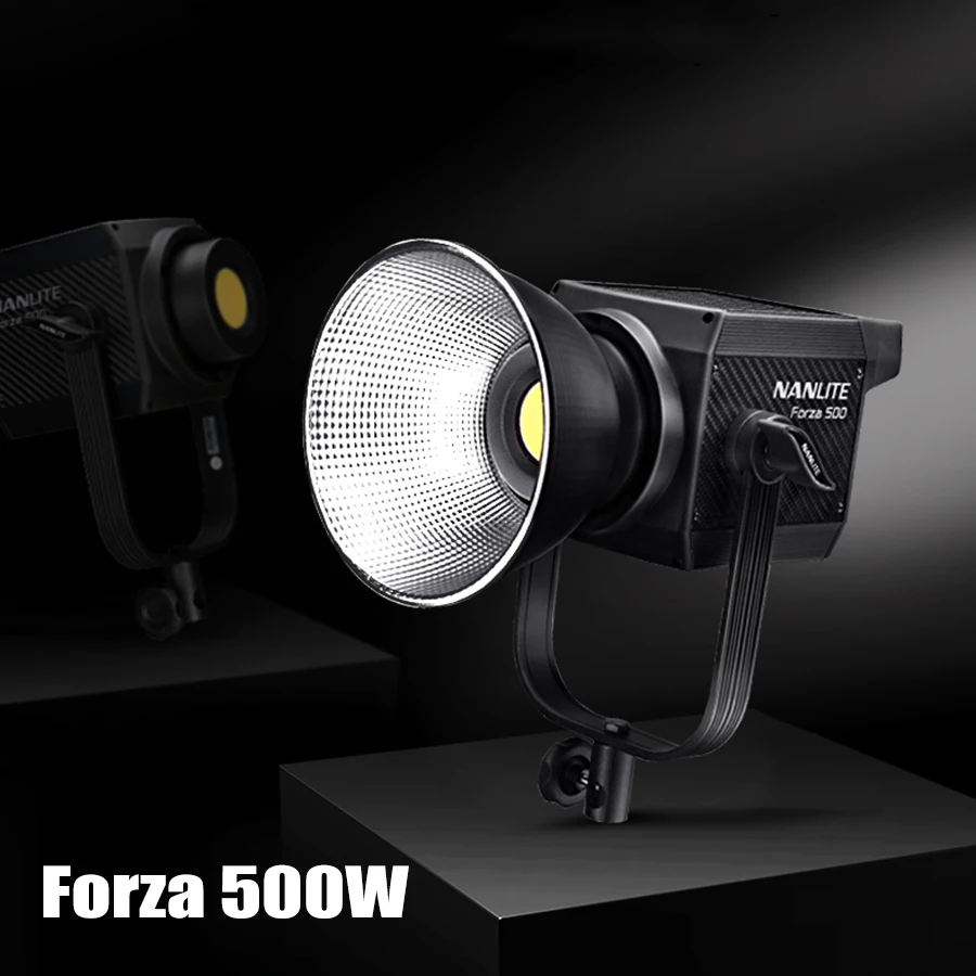 

Светодиодный светильник Nanlite Forza 500 500 Вт, лампа для фотосъемки ing COB 5600K, Дневной светильник для улицы, видео, фильмов, прожсветильник Тор, точе...