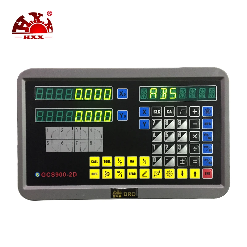 Hxx New Dro GCS900-2D Digital Readout Used For EDM Lathe Machine Free Shipping | Level Measuring Instruments