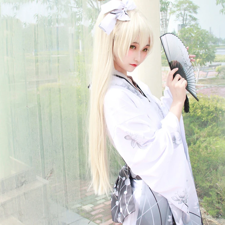 Японское женское кимоно юката с классическим цветочным принтом костюмы для