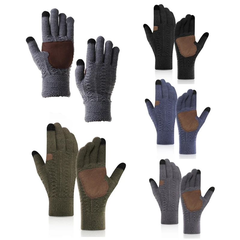 

Creative Fashion Knit Gloves Touchscreen Mobile Phone Winter Warm Mittens Adult