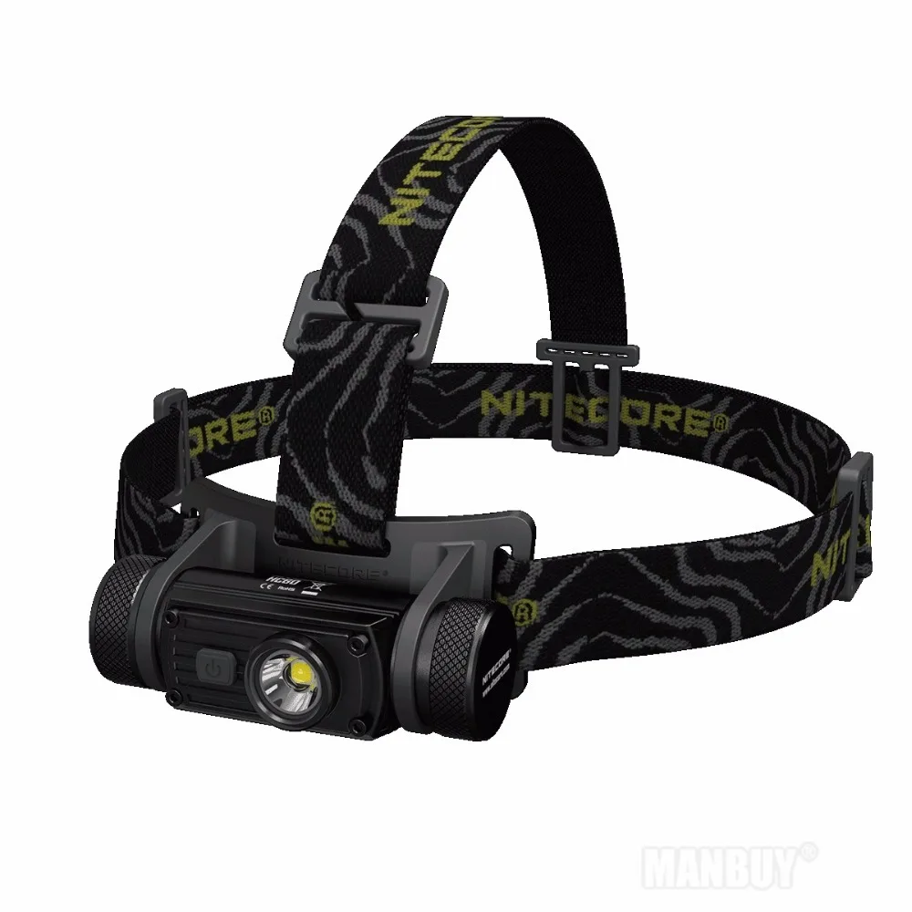 Nitecore перезаряжаемый налобный фонарь CREE XM-L2 U2 1000 люмен светодиодный