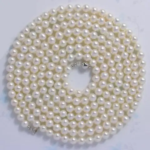 Ювелирное Жемчужное ожерелье 9-10 мм пресноводная жемчужная цепочка легкое