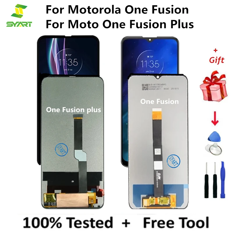 

LCD Screen For Motorola Moto One Fusion LCD Screen Display Touch Digitizer Assembly Without Frame For Moto One Fusion +