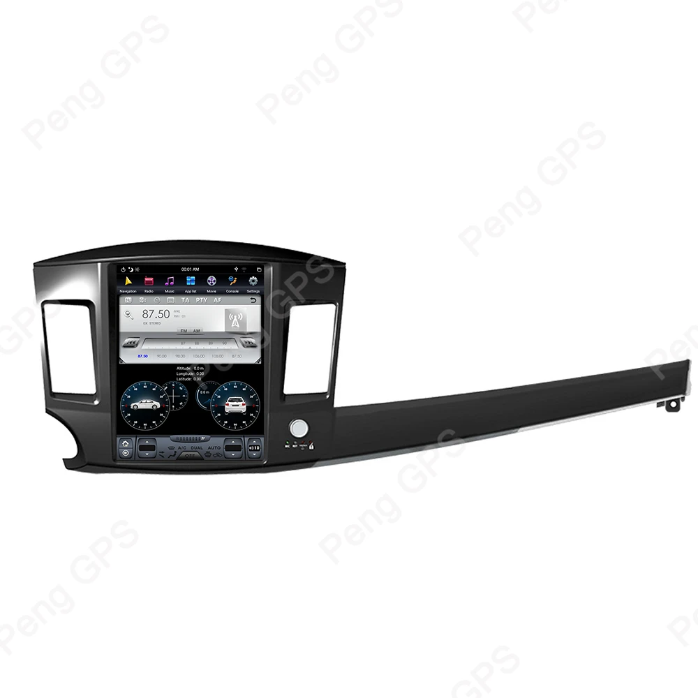 6 ядерный Android 8,1 вертикальный экран gps навигация для Mitsubishi Lancer 2007- аудио dvd-плеер 1920*1080 4K 6 ядро головного устройства