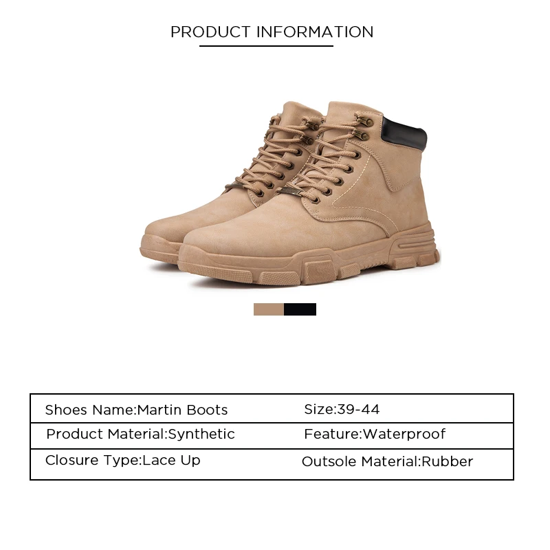 BESCONE/мужские Ботинки Martin повседневная обувь на шнуровке теплая плюшевая меху