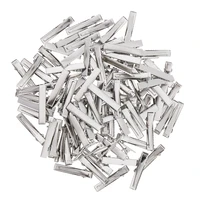 50100pcs iron hair clip 32mm35mm40mm45mm55mm65mm diy craft material hair style tool accessories