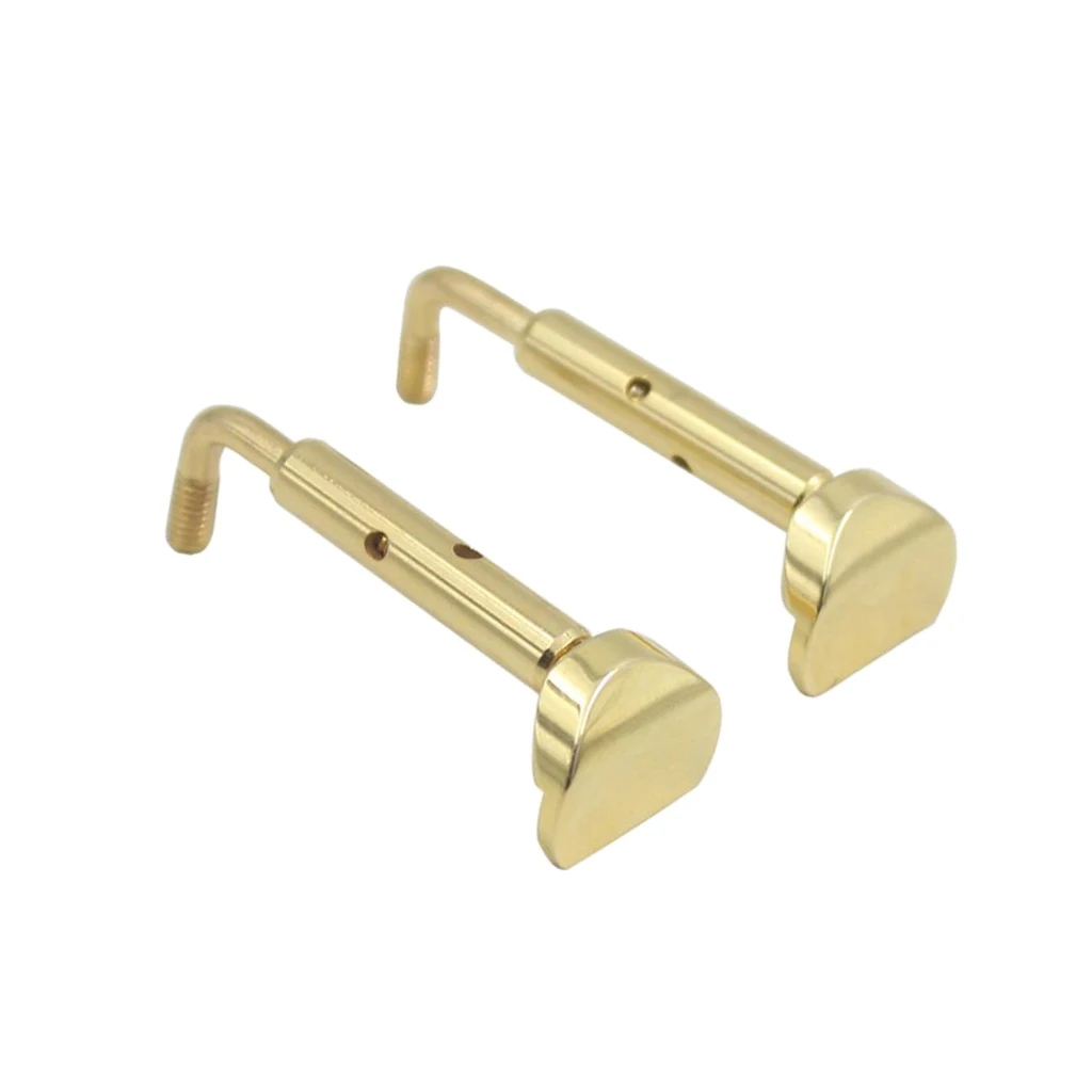 

2Pcs Chin Rest Clamp Screw String Instrument Parts for 3/4 4/4 Violin Fiddle