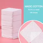 Диски для удаления лака 180 шт., безворсовые салфетки для удаления УФ-геля, бумажные подушечки для ногтей, инструменты для маникюра, оптовая продажа