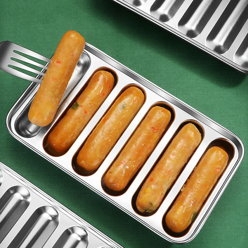 

Sausage Maker Mould DIY Homemade Ham Hot Dog Making meat stuffer bbq cooking Tray Household Baking Molds with Lid Kitchen Tools