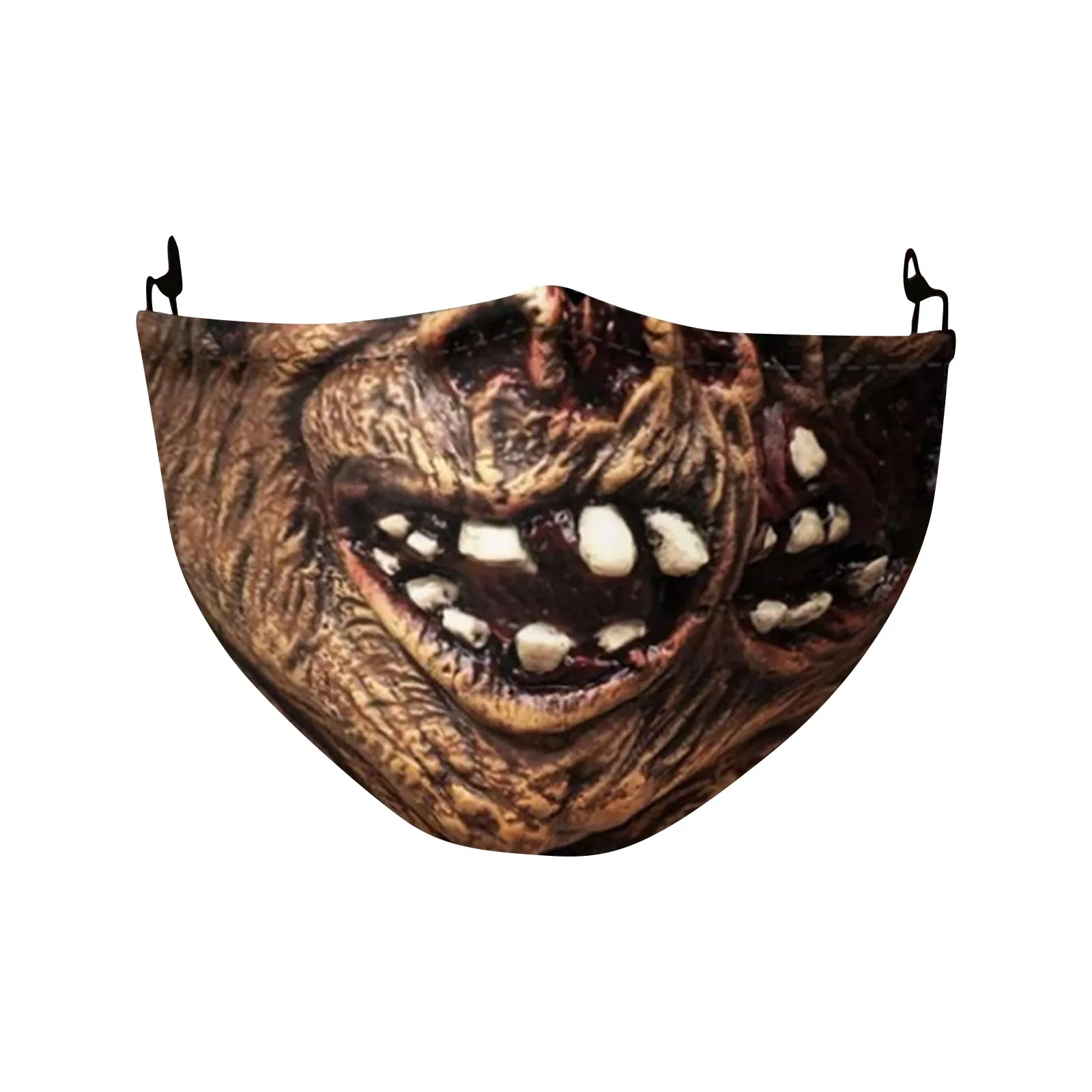 Страшная забавная ужасная маска для лица на Хэллоуин многоразовые маски