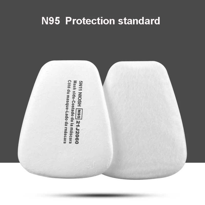 Респираторная маска FSUP 6 шт. фильтр для частиц хлопок 6000 6500 7200 маски от
