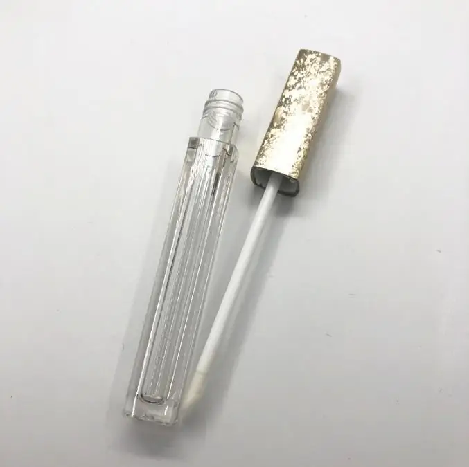 100 шт 4 5 мл пустая прозрачная трубка для блеска губ. Пластиковый Косметический