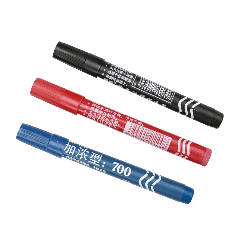Обогащенные маркеры пластиковые масляные водонепроницаемые перманентные для