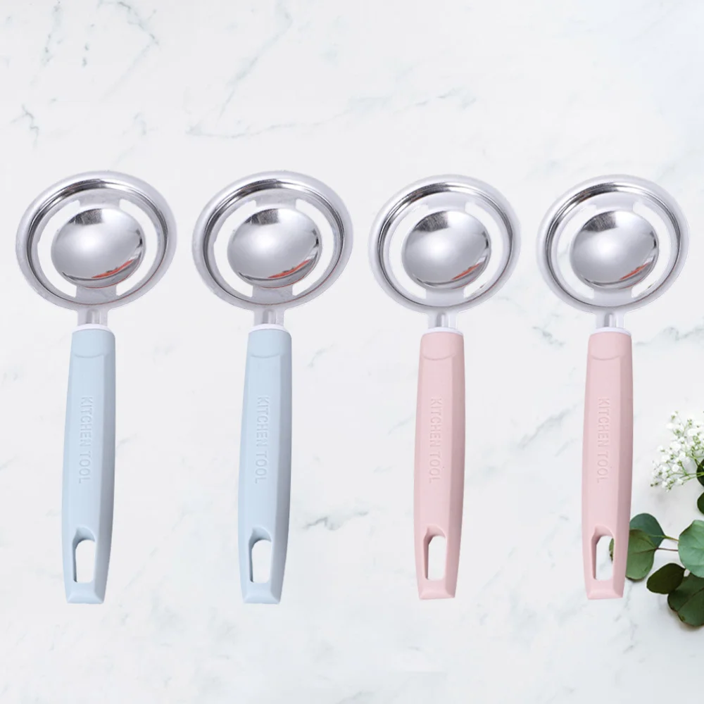 

4PC Home Kitchen Gadget Egg Separator Durable Egg Filter Cooking Accessories