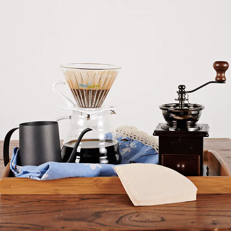 売却 フィルター紙コーヒーカップグラインダーステンレスドリップポットスケールツール手クリエイティブコーヒーセットポルタcialdeカフェcoffeeware DG50C